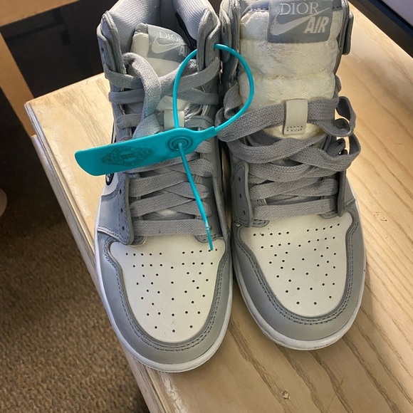 nike dior air jordan 1 collab designer authentic - Picture 7 of 12